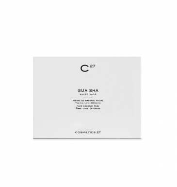 Gua Sha viso - giada bianca 2
